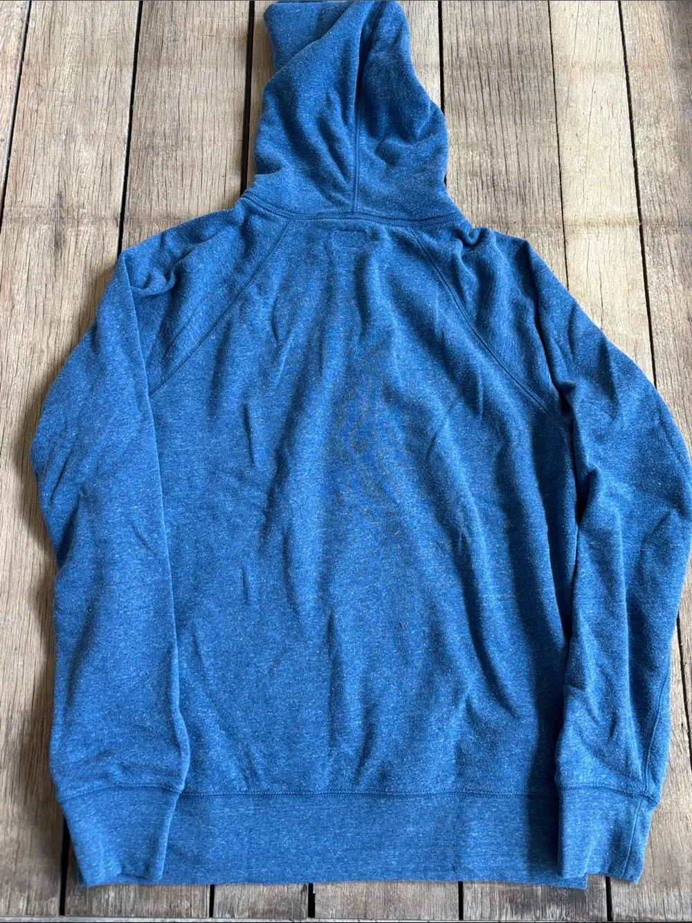 J Crew Men’s XL Blue Hooded Sweatshirt